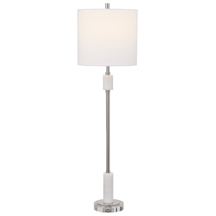 Uttermost Sussex Nickel Buffet Lamp 29793-1