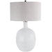 Uttermost Whiteout Mottled Glass Table Lamp 28469-1