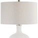 Uttermost Whiteout Mottled Glass Table Lamp 28469-1