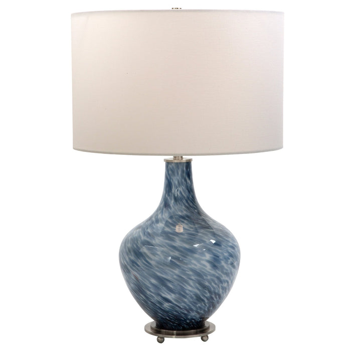 Uttermost Cove Cobalt Blue Table Lamp 28482-1