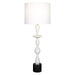 Uttermost Inverse White Marble Table Lamp 29796-1