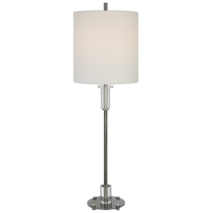 Uttermost Aurelia Steel Buffet Lamp 29875-1