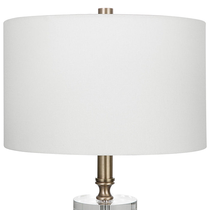 Uttermost Maud Aged Black Table Lamp 29991-1