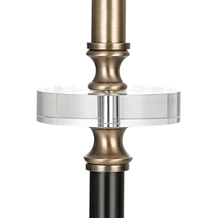 Uttermost Maud Aged Black Table Lamp 29991-1