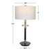 Uttermost Maud Aged Black Table Lamp 29991-1