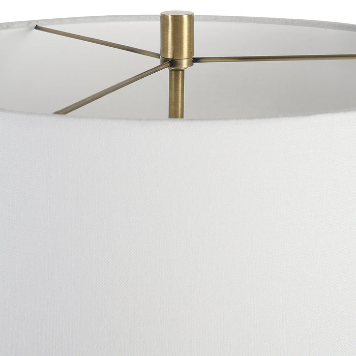 Uttermost Pantheon Brass Rod Table Lamp 30013-1