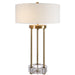 Uttermost Pantheon Brass Rod Table Lamp 30013-1