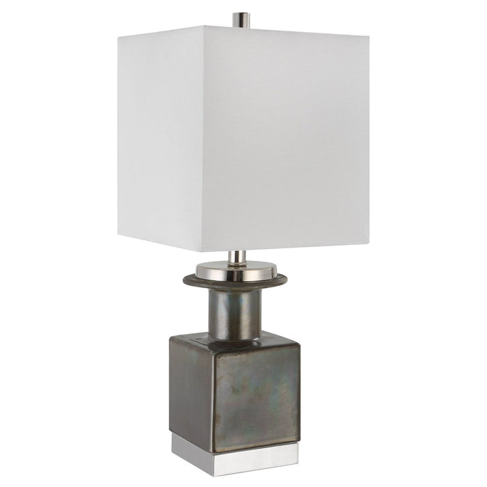 Uttermost Cabrillo Gray Glaze Accent Lamp 30002-1