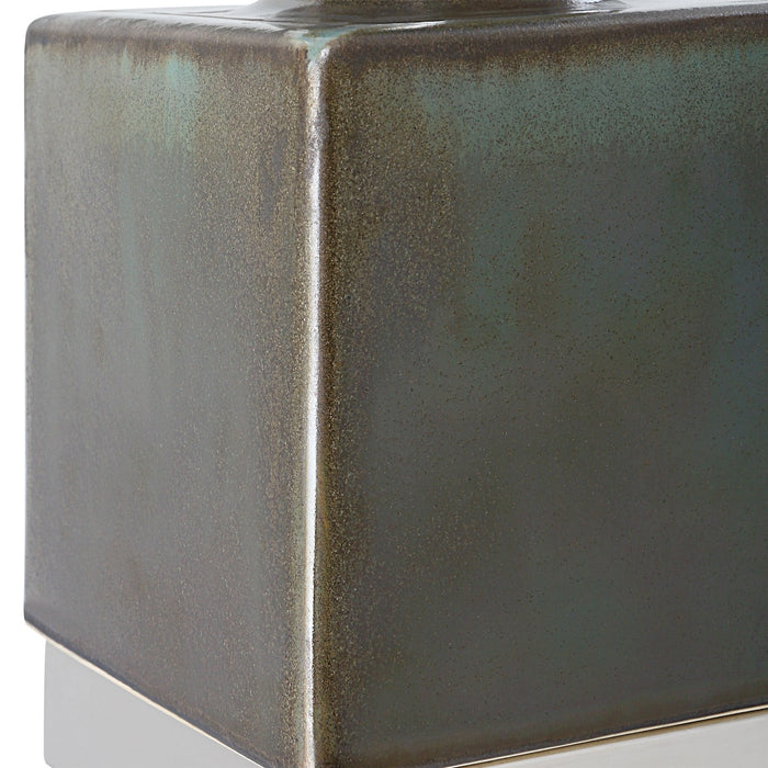 Uttermost Cabrillo Gray Glaze Accent Lamp 30002-1