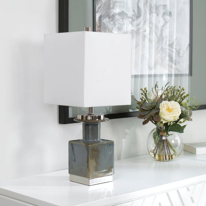Uttermost Cabrillo Gray Glaze Accent Lamp 30002-1