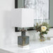 Uttermost Cabrillo Gray Glaze Accent Lamp 30002-1