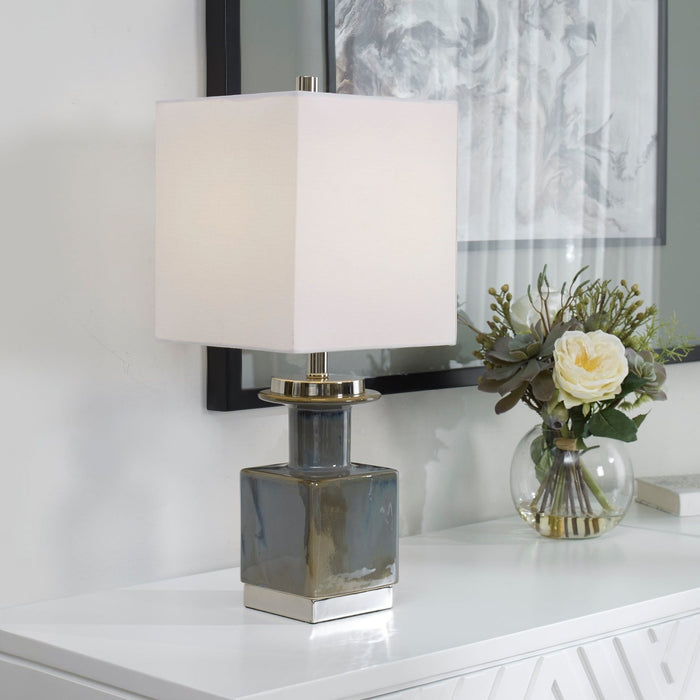 Uttermost Cabrillo Gray Glaze Accent Lamp 30002-1