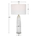 Uttermost Levadia Matte White Table Lamp 30004-1