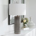 Uttermost Monolith Gray Table Lamp 29994