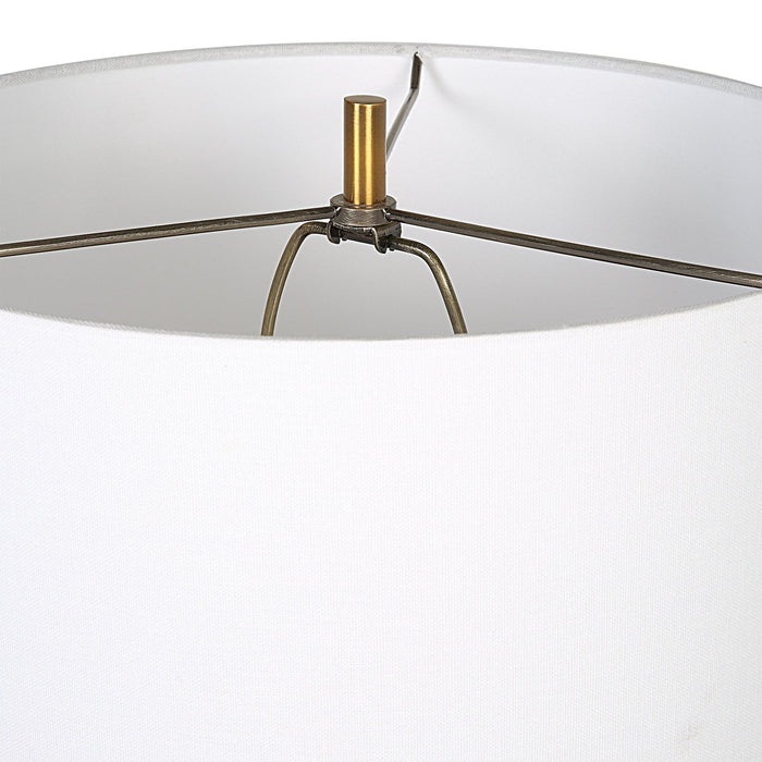 Uttermost Monolith Gray Table Lamp 29994