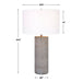 Uttermost Monolith Gray Table Lamp 29994