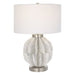 Uttermost Repetition White Marble Table Lamp 30015-1