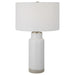 Uttermost Albany White Farmhouse Table Lamp 30038