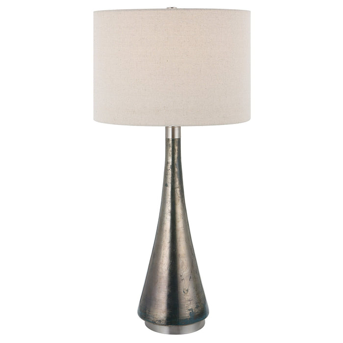 Uttermost Contour Metallic Glass Table Lamp 30039