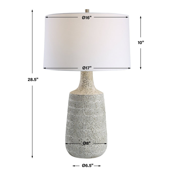 Uttermost Scouts White Table Lamp 30104