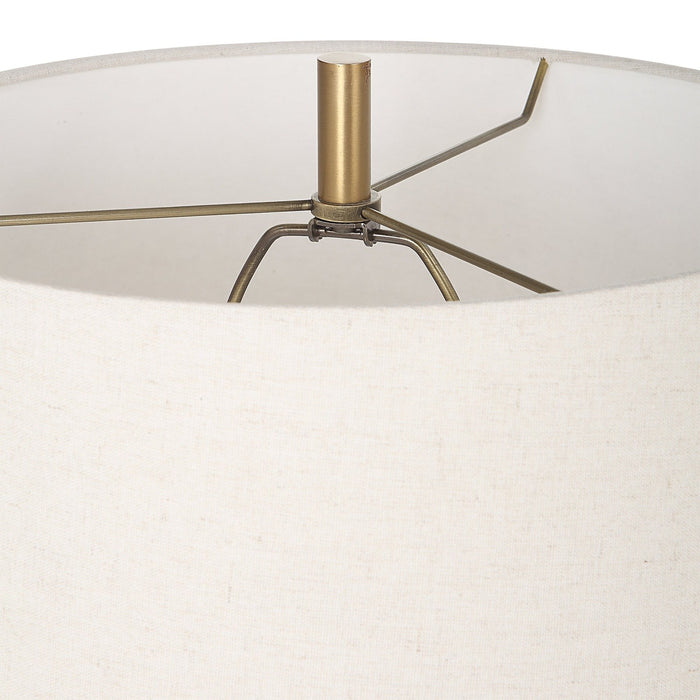 Uttermost Marille Ivory Stone Table Lamp 30135