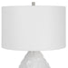 Uttermost Loop White Glaze Table Lamp 30159-1