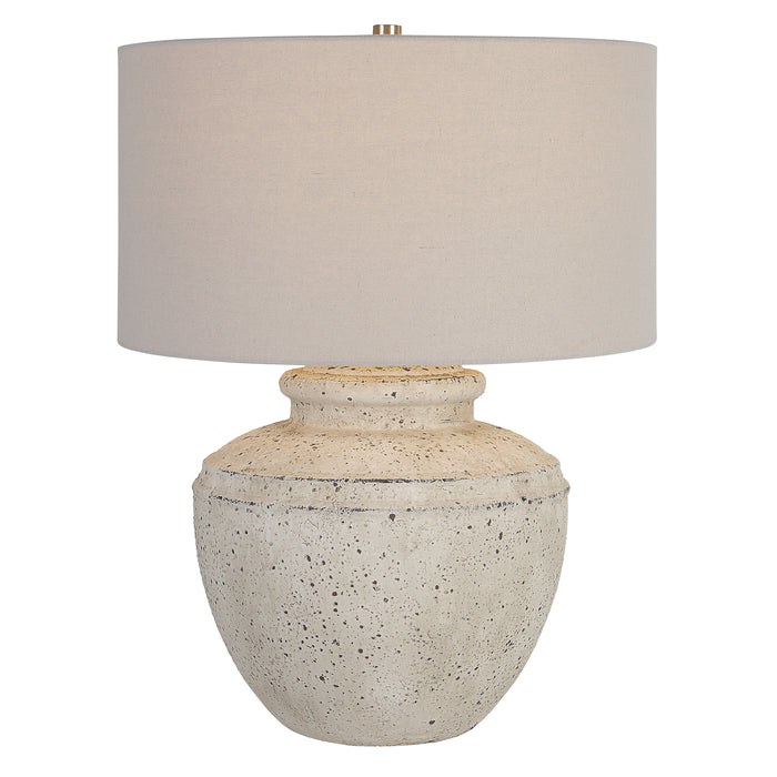 Uttermost Artifact Aged Stone Table Lamp 30162-1