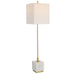 Uttermost Escort Brass Buffet Lamp 30156-1