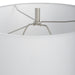 Uttermost Ascent White Geometric Table Lamp 30164-1