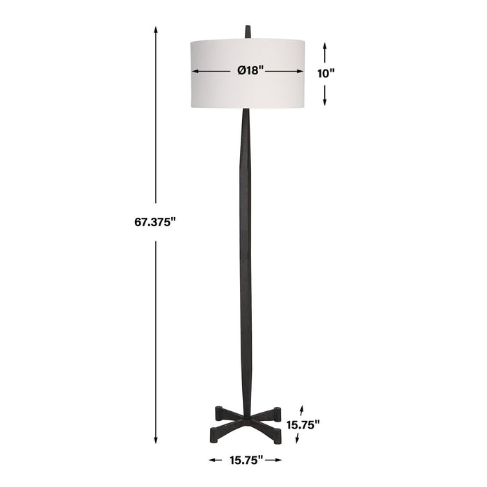 Uttermost Counteract Rust Metal Floor Lamp 30158