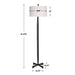 Uttermost Counteract Rust Metal Floor Lamp 30158
