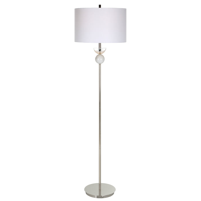 Uttermost Exposition Nickel Floor Lamp 30177-1