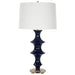 Uttermost Coil Sculpted Blue Table Lamp 30196