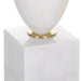 Uttermost Regalia White Marble Table Lamp 30197