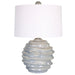 Uttermost Waves Blue & White Accent Lamp 30194-1