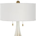 Uttermost Cardoni Bronze Glass Table Lamp 30231