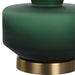 Uttermost Trentino Dark Emerald Green Table Lamp 30232-1
