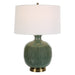 Uttermost Nataly Aged Green Table Lamp 30238-1