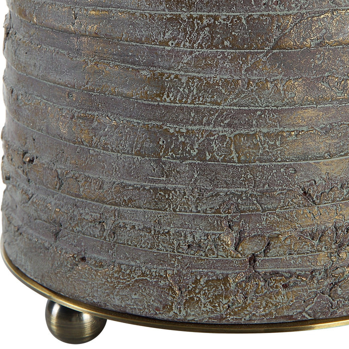 Uttermost Gorda Bronze Ceramic Table Lamp 30252-1