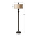 Uttermost Brazoria Floor Lamp 28229-1