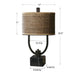 Uttermost Stabina Metal Table Lamp 26541-1