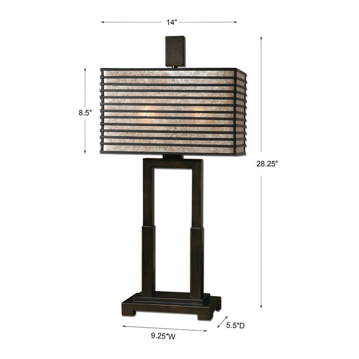 Uttermost Becton Modern Metal Table Lamp 26291-1