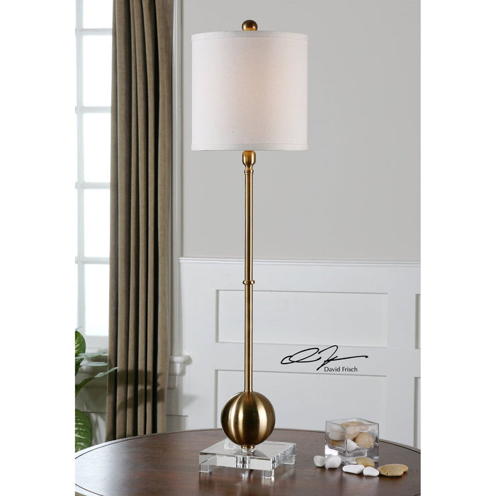 Uttermost Laton Brass Buffet Lamp 29935-1