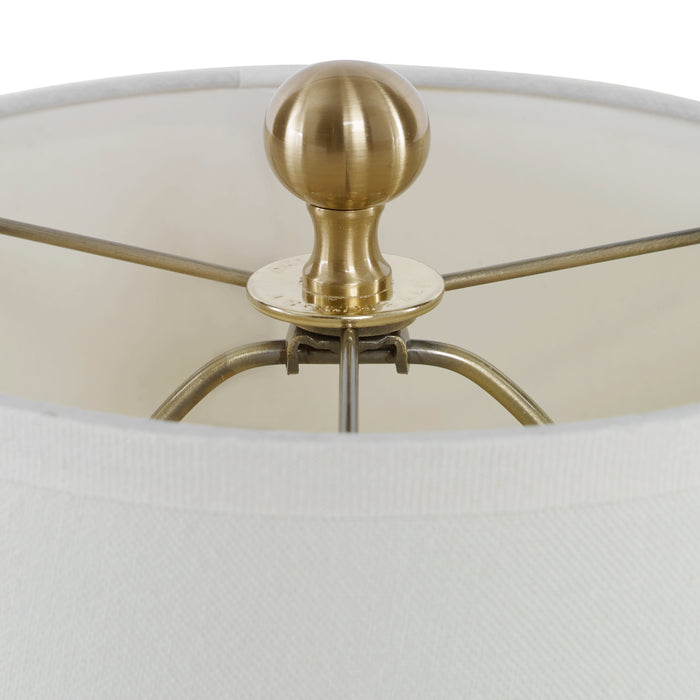 Uttermost Laton Brass Buffet Lamp 29935-1