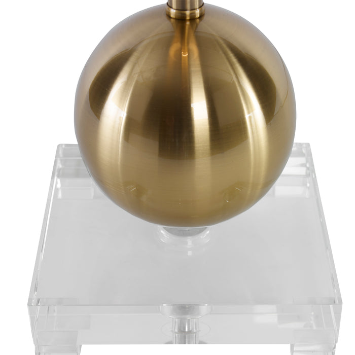 Uttermost Laton Brass Buffet Lamp 29935-1