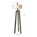 Uttermost Mondovi Modern Floor Lamp 28253-1
