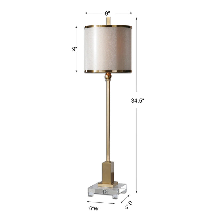 Uttermost Villena Brass Buffet Lamp 29940-1