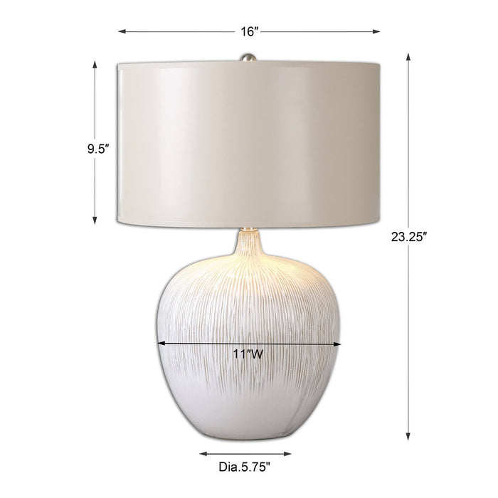 Uttermost Georgios Textured Ceramic Lamp 26194-1