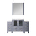 Lexora Home Volez Bath Vanity with Ceramic Countertop