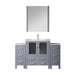 Lexora Home Volez Bath Vanity with Ceramic Countertop and Faucet